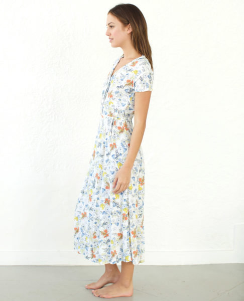 Colette Dress - Summerland Print - www.theClothespInn.com